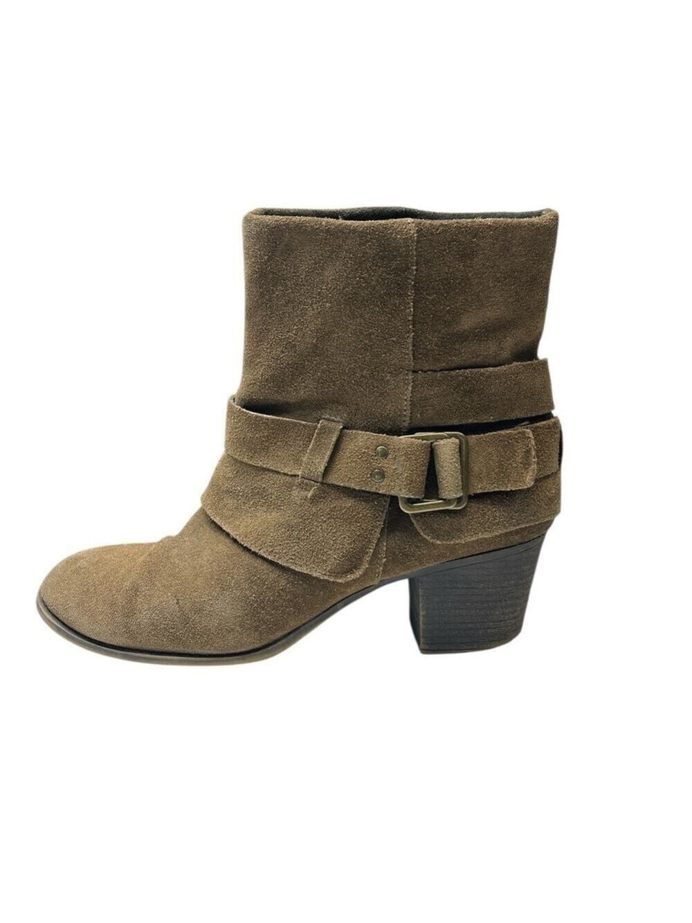 Nine West Vintage America Collection Suede Western OldArt Ankle Boots, size 9